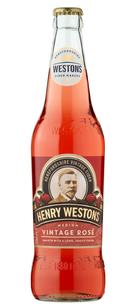 Henry Westons medium Vintage Rose omenasiideri 5,5% 0,5l