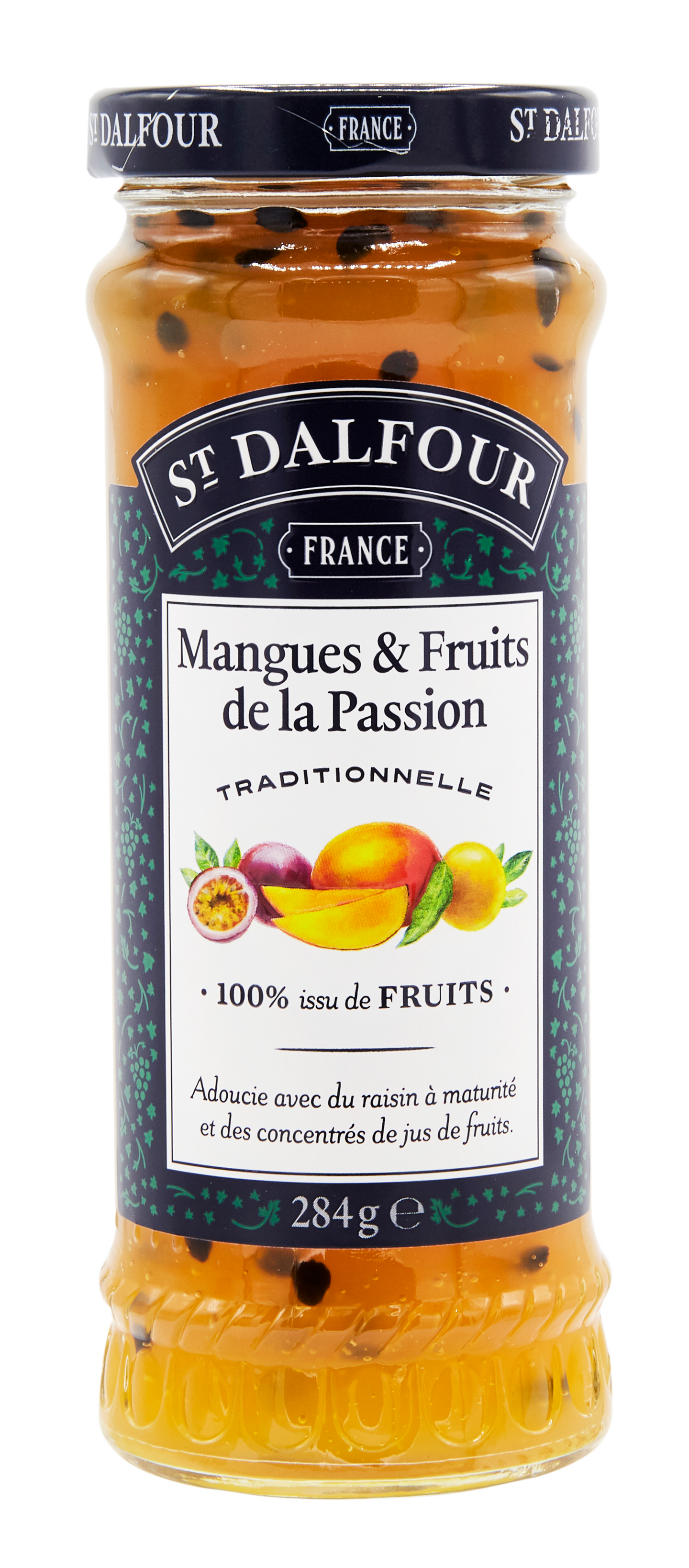 St. Dalfour Mango-passionhedelmähillo 284g