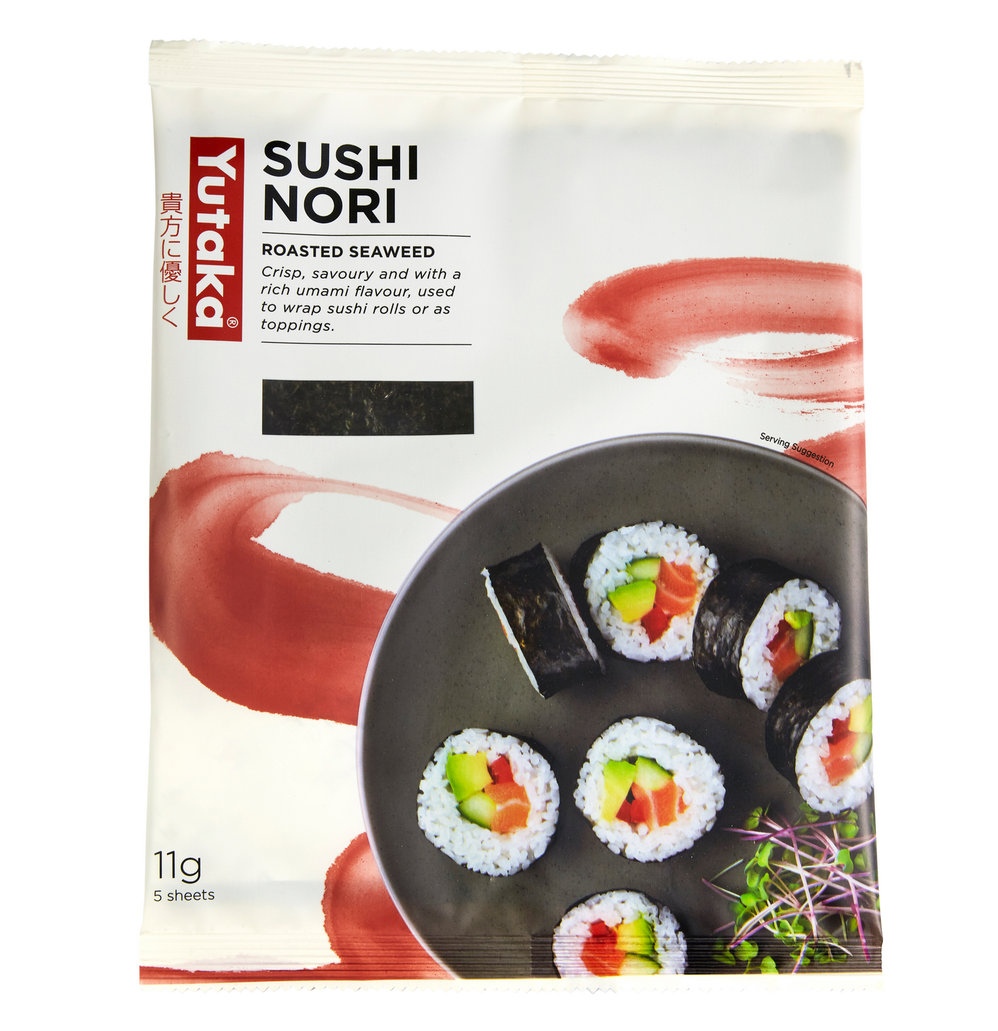 Yutaka sushi nori-merilevä 11g