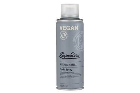 Superdry O&V body spray 200ml Athletic - Moss. Aqua. Patchouli.