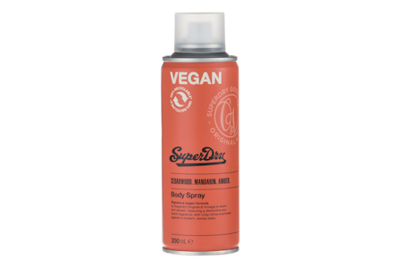 Superdry O&V body spray 200ml Original - Cedarwood. Mandarin. Amber.