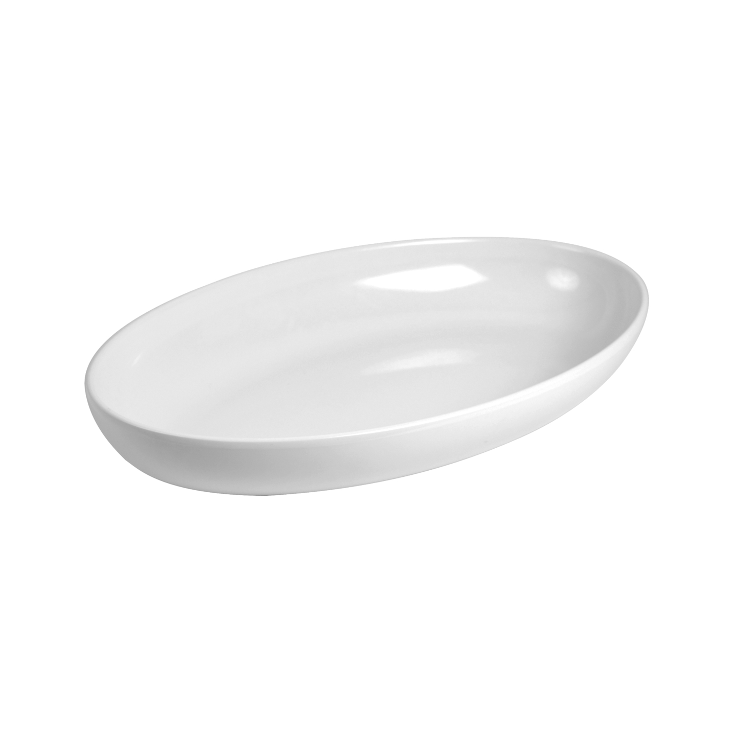 Oval Gastro astia valkoinen 530x325x75mm 5 l