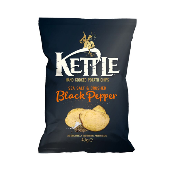 Kettle chips 40g sea salt&pepper