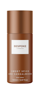 Bespoke Body Spray Sweet Spice & Sandalwood 150ml