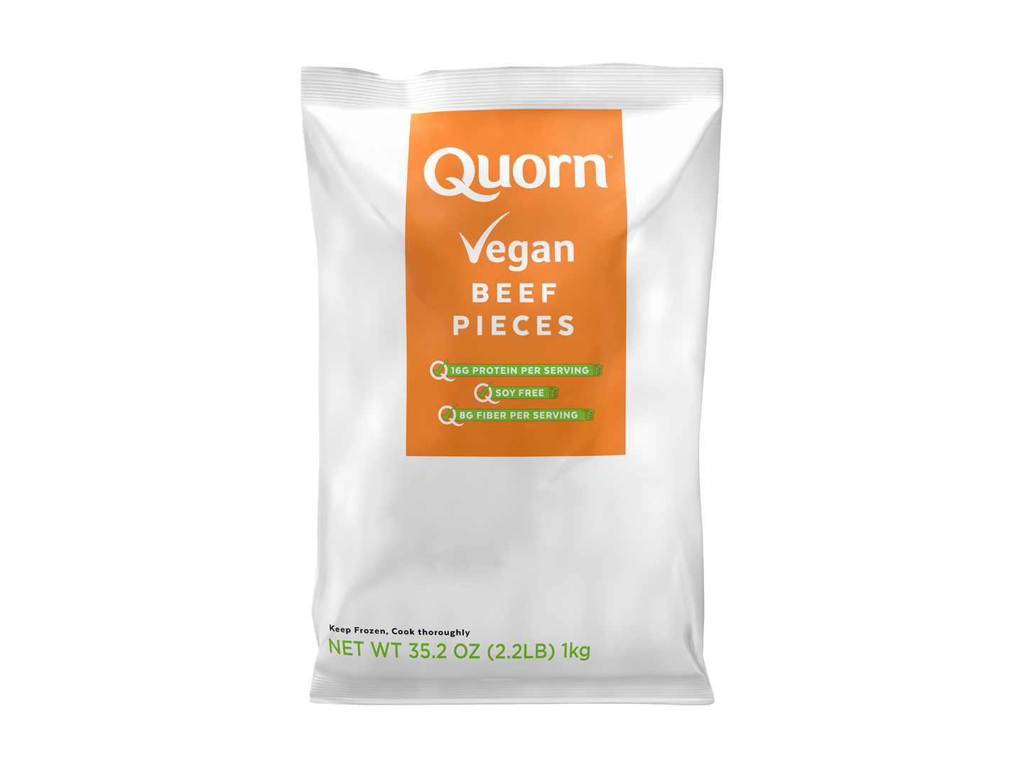 Quorn Vegaaniset tummat kuutiot 1kg pakaste