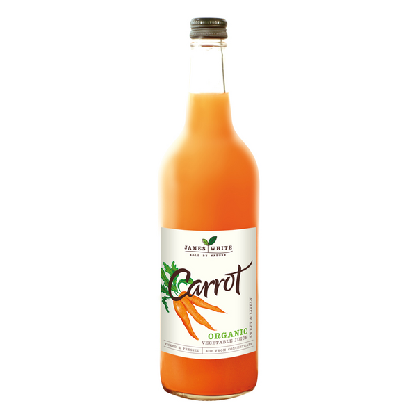 James White porkkanamehu 750ml luomu