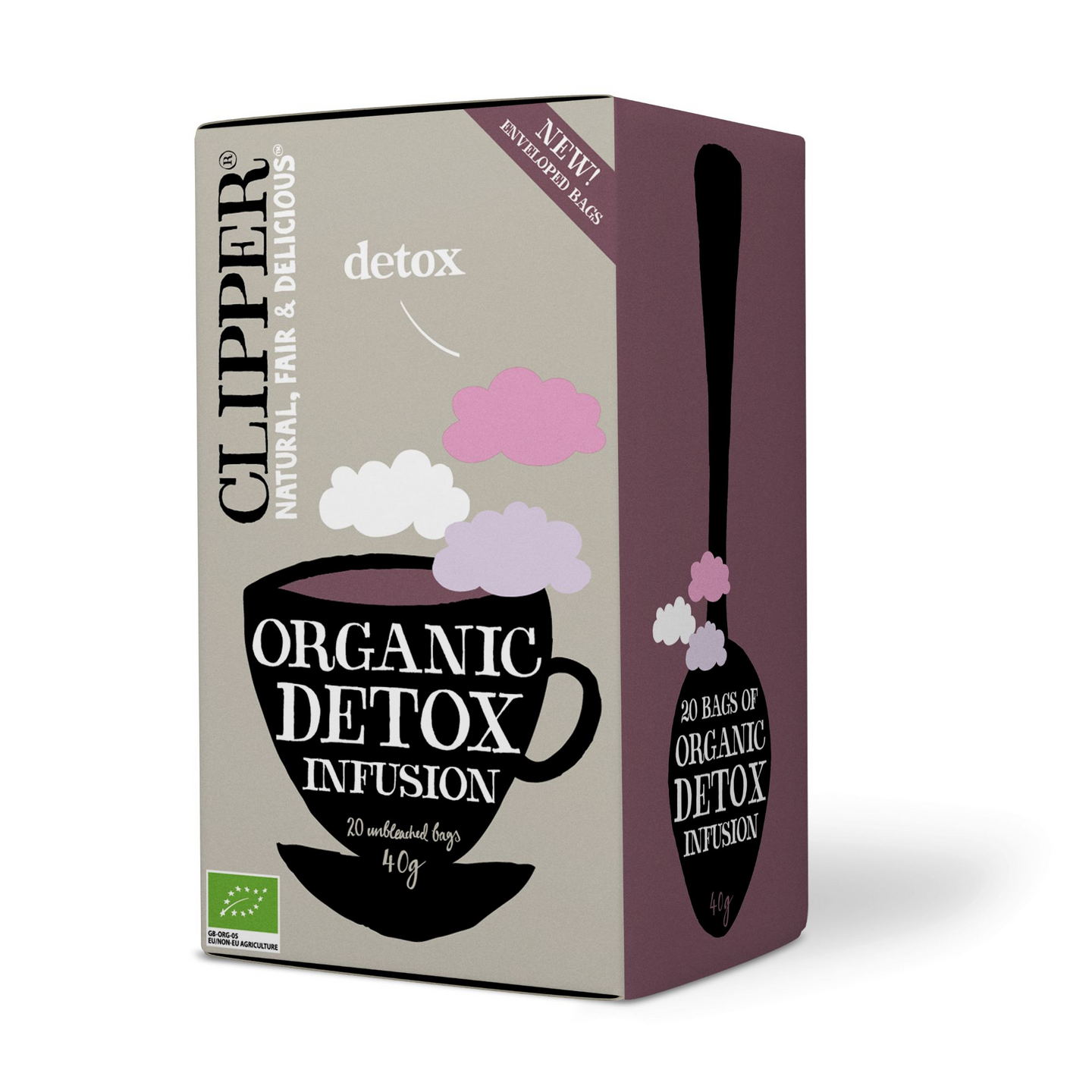 Clipper yrttihauduke 20ps detox luomu