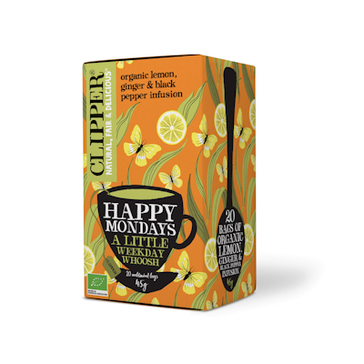 Clipper yrttihauduke 20ps happy mondays luomu