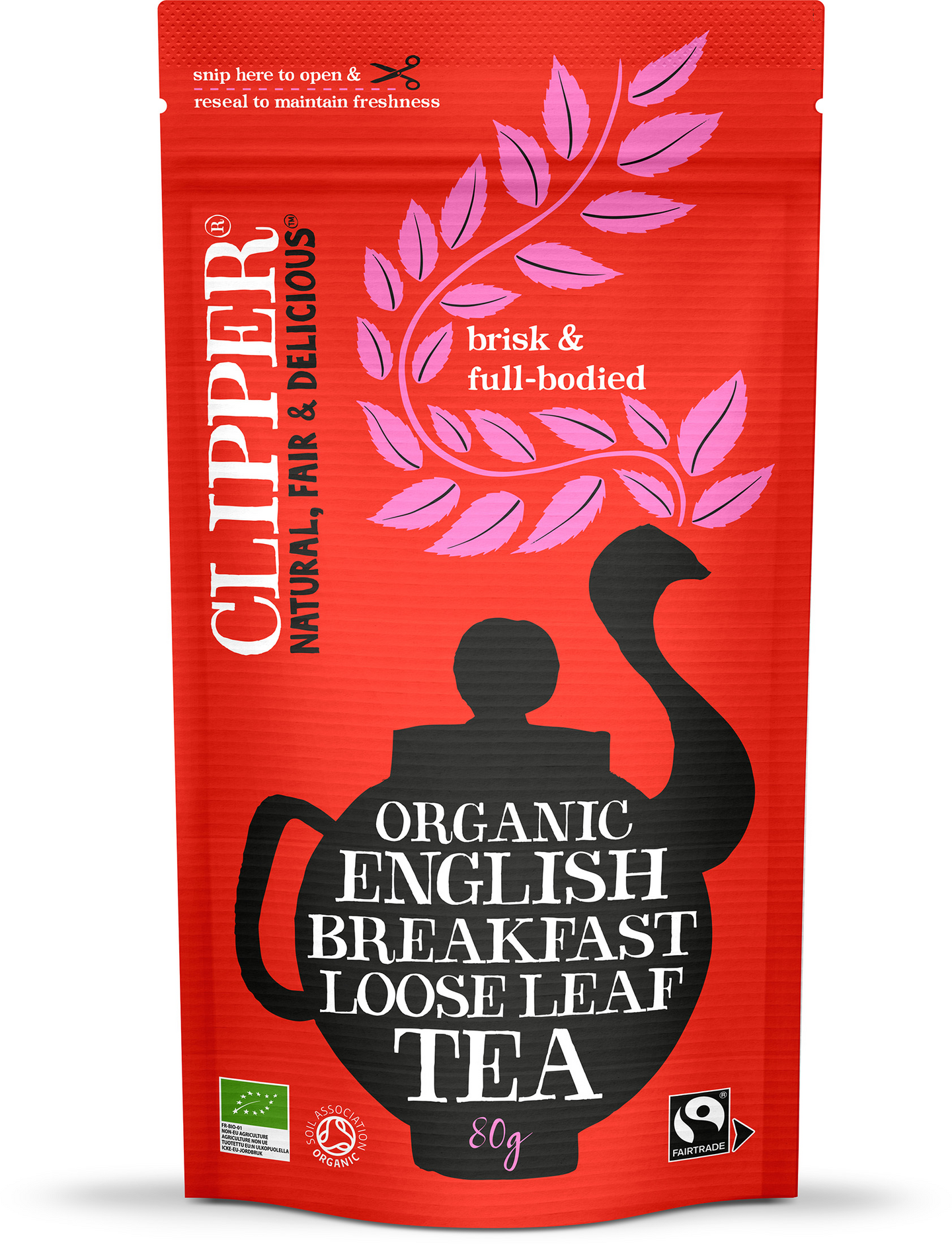 Clipper irtotee 80g English Breakfast luomu RK