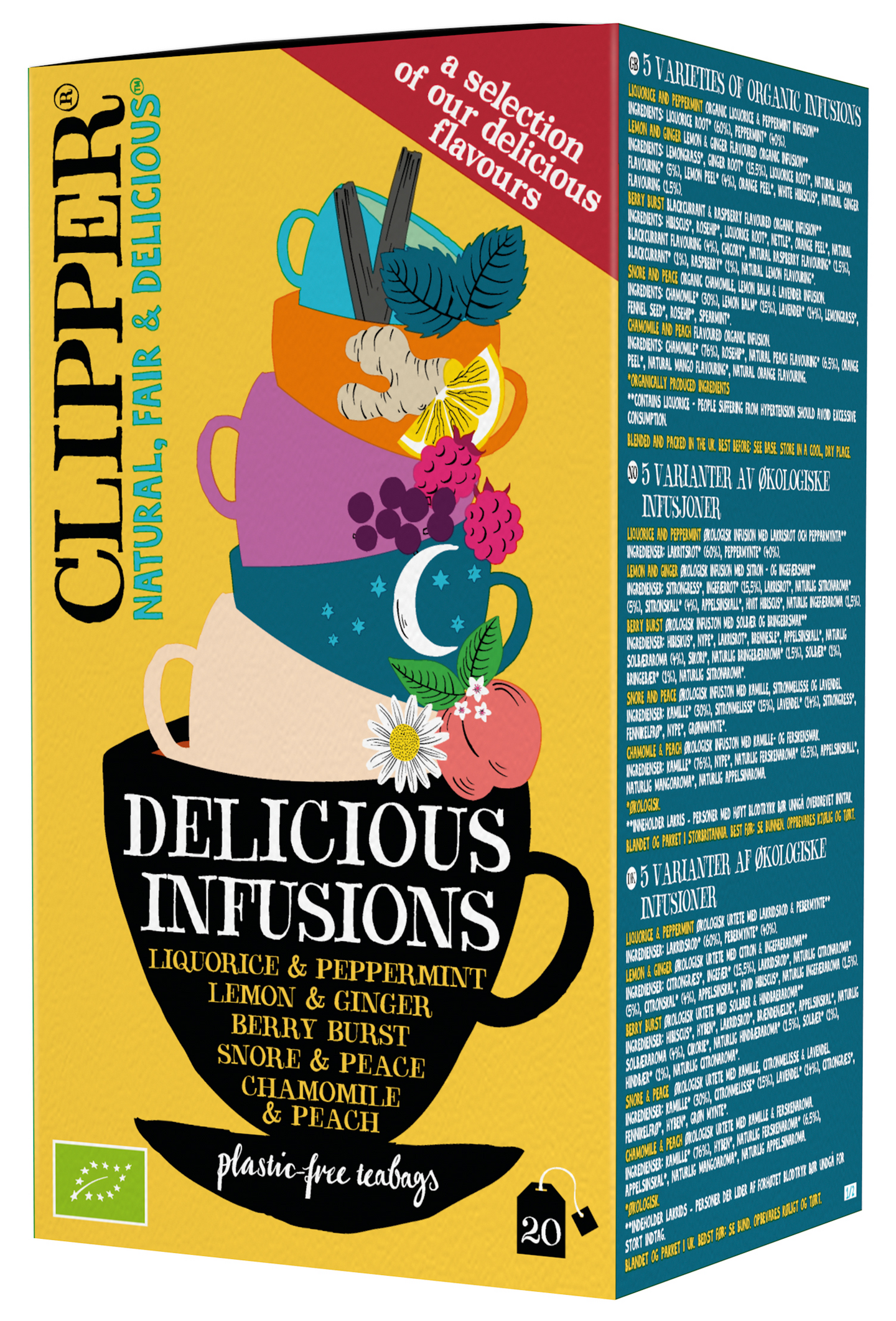 Clipper Delicious Infusions yrttitee 20p