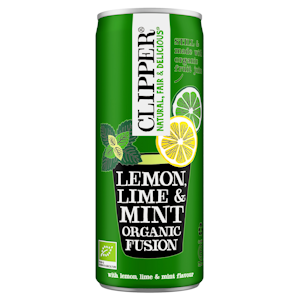 Clipper Hiilihapoton juoma Sitruuna, lime minttu 250ml Luomu