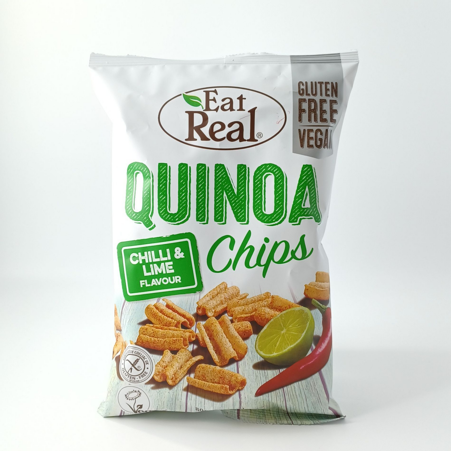 Eat Real quinoa chips chilli & lime flavour 80g KRuoka Verkkokauppa