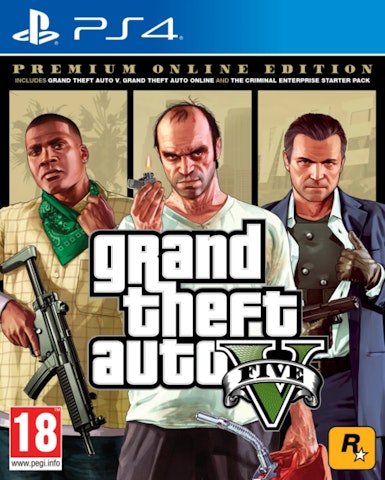 Grand Theft Auto V PS4-peli