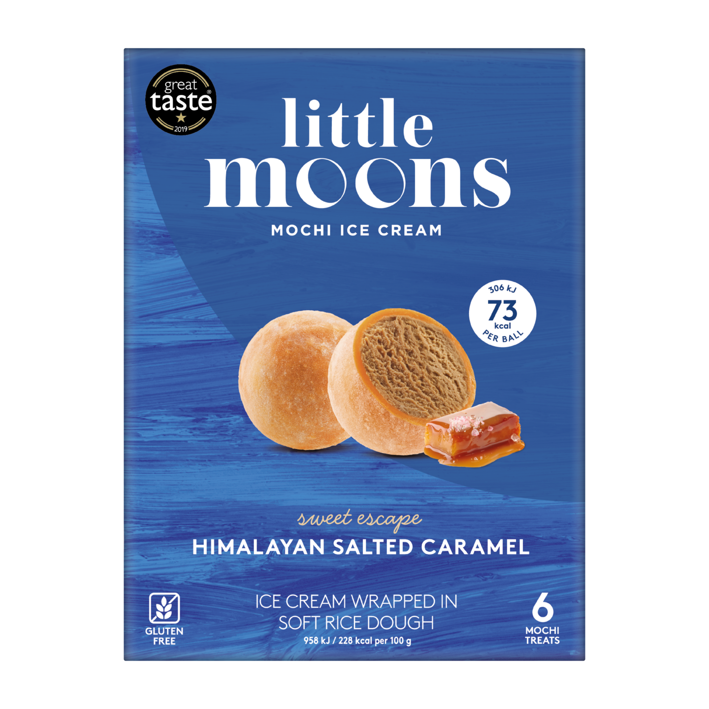 Little Moons Salted Caramel Mochi 6 kpl KRuoka Verkkokauppa