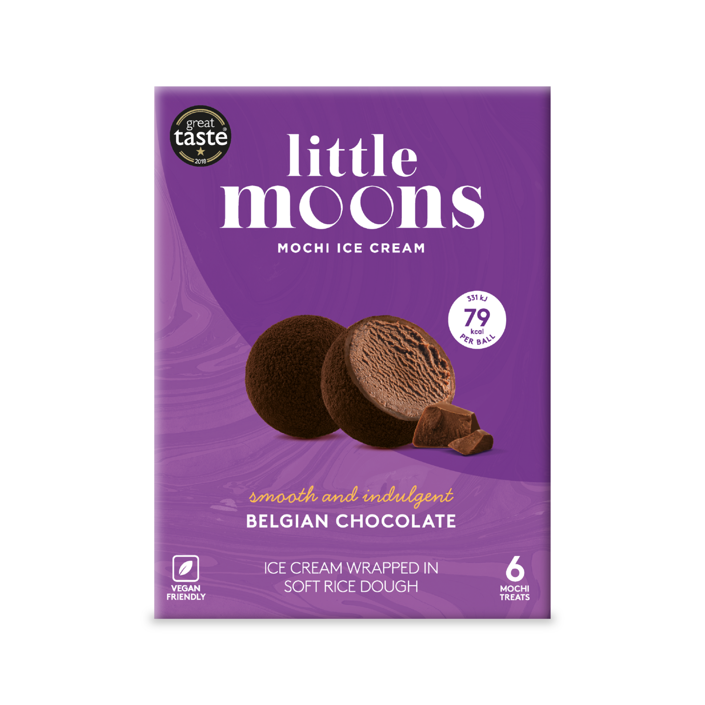 Little Moons Mochi Vegan chocolate 192g | K-Ruoka Verkkokauppa
