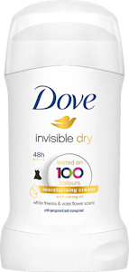 Dove Invisible Dry stick 40ml 48h anti white marks Anti-Perspirantti