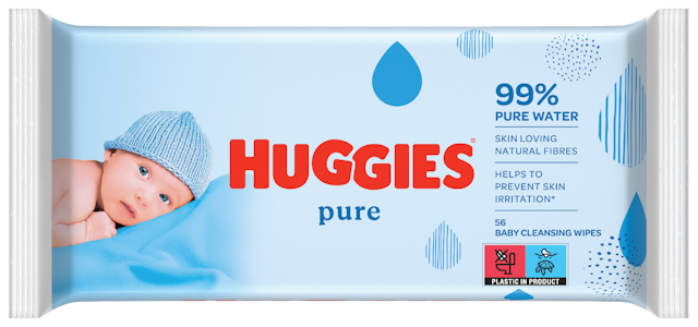 Huggies puhdistuspyyhe Pure 56kpl