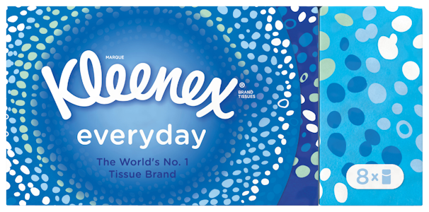 Kleenex Everyday taskunenäliina 8x9kpl