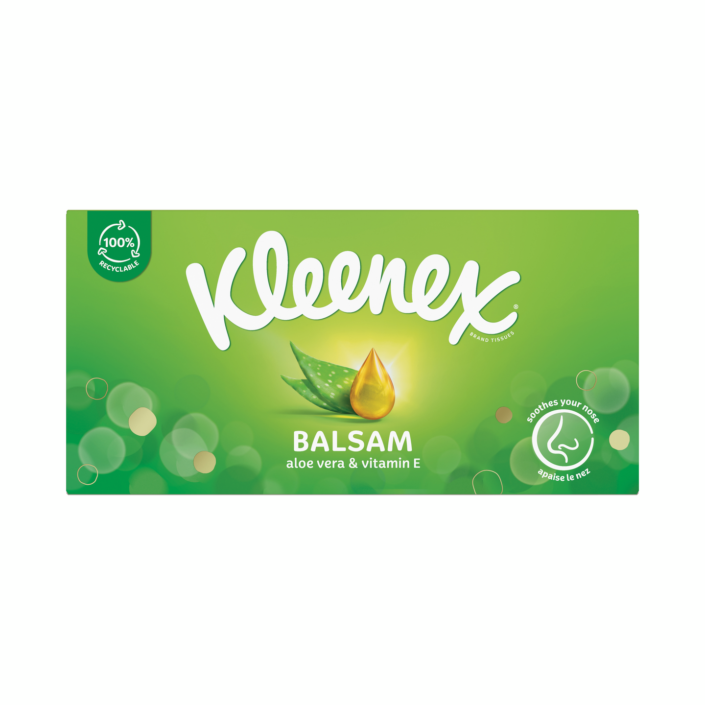 Kleenex 64 kpl Paperinenäliina box Balsam