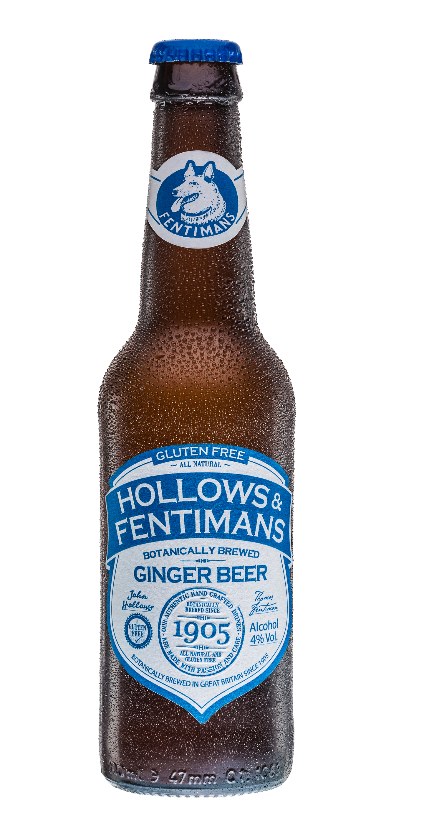 Hollows & Fentimans Ginger Beer 4% 0,33l | K-Ruoka Verkkokauppa