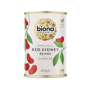 Biona Luomu punainen kidneypapu vedessä 400g/240g