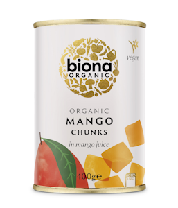 Biona Luomu Mangopalat mehussa 400g/240g