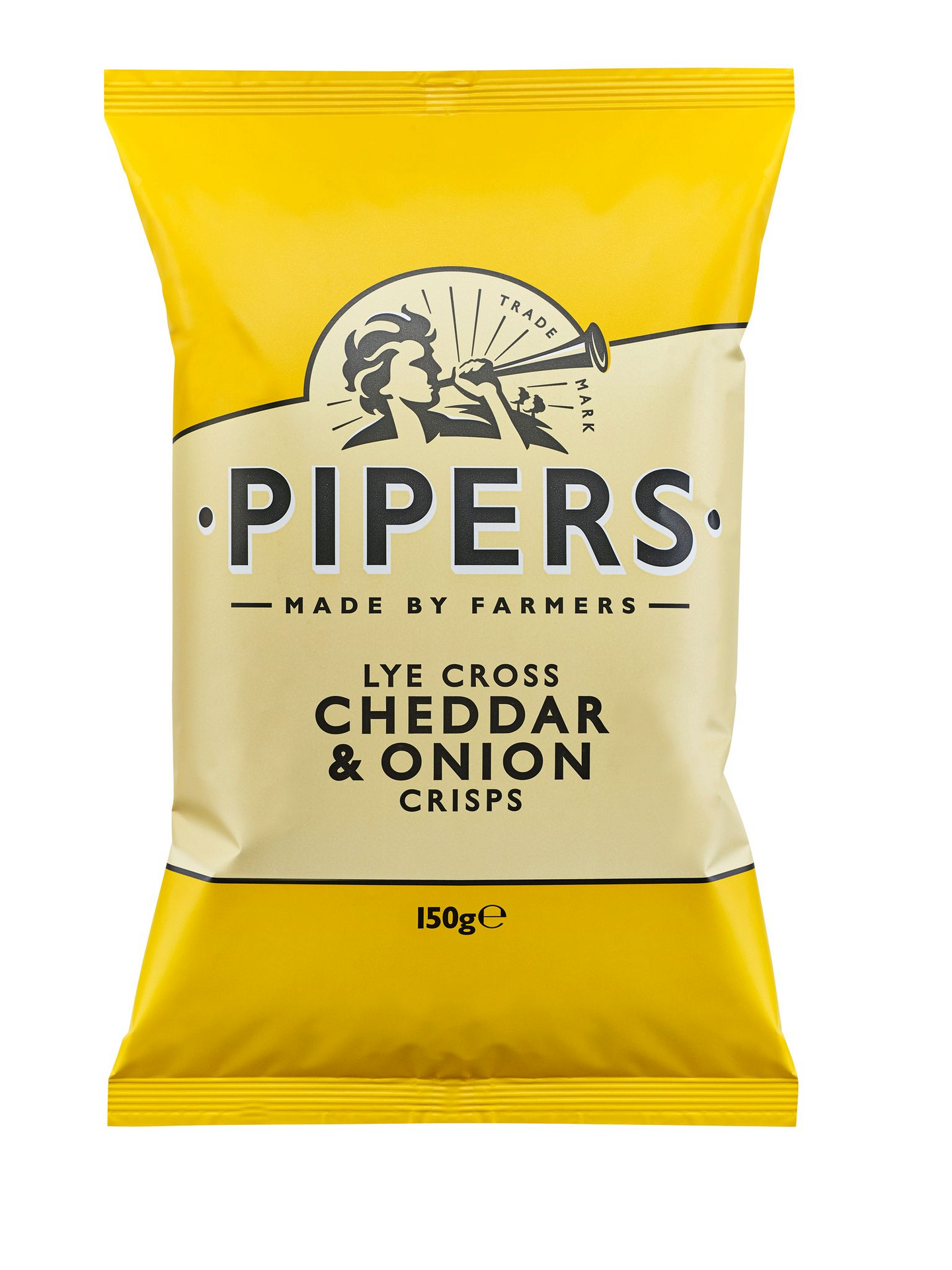 Pipers Crisps Lye Cross perunalastu 150g cheddar sipuli