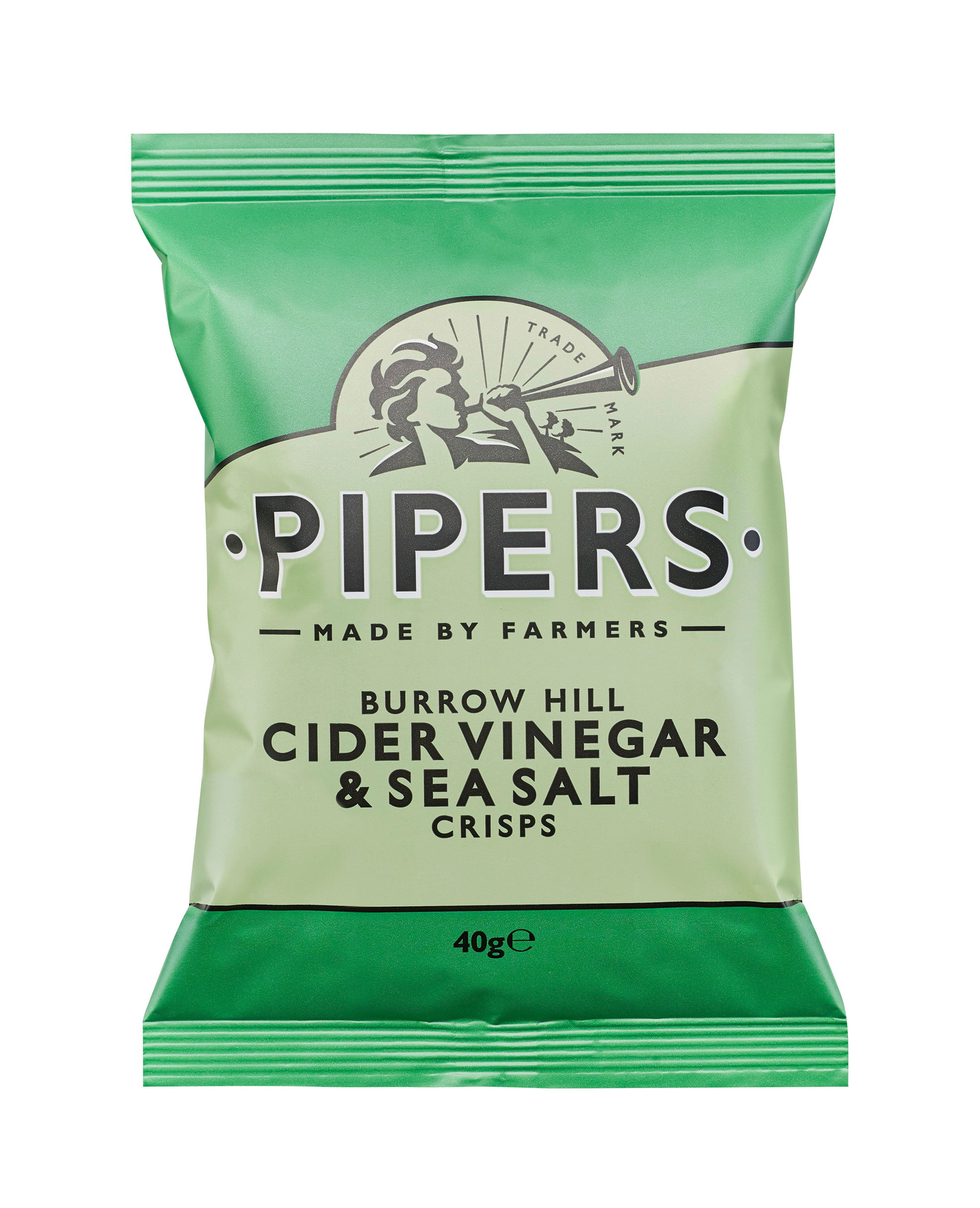 Pipers Crisp Burrowhill Cider Vinegar & Sea Salt 40 g