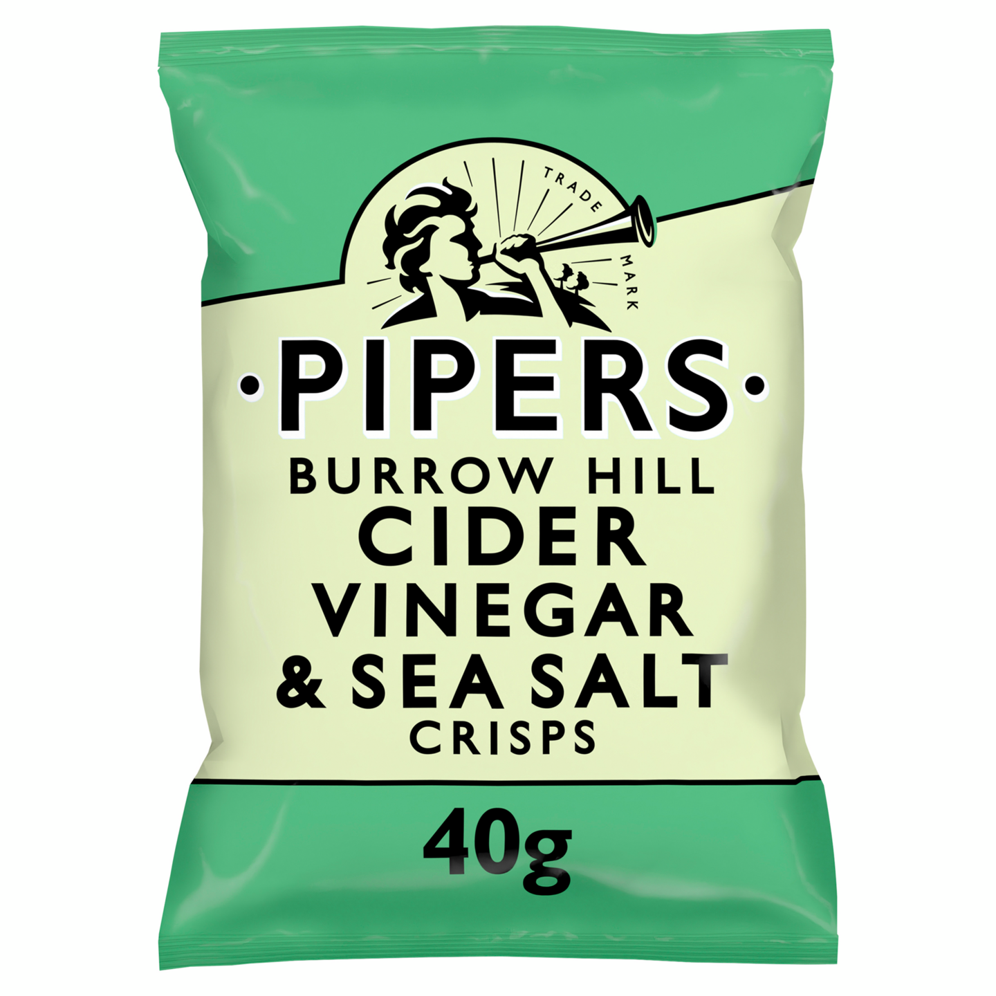 Pipers Crisp Burrowhill Cider Vinegar & Sea Salt 40 g