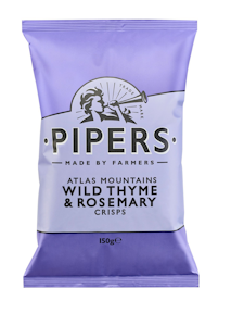 Pipers Crisps perunalastu 150g timjami rosmariini