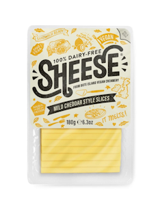 Sheese mieto cheddar viipaleet 180g vega