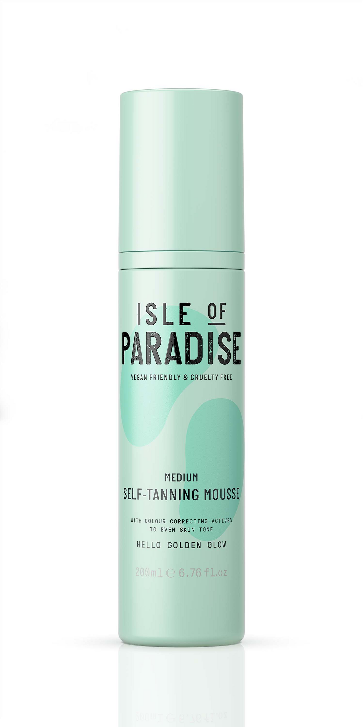 Isle of Paradise Self-Tanning Mousse itseruskettava vaahto 200ml Medium kasvoille ja vartalolle