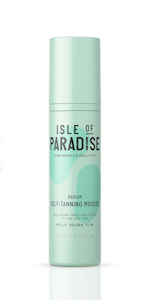 Isle of Paradise Self-Tanning Mousse itseruskettava vaahto 200ml Medium kasvoille ja vartalolle