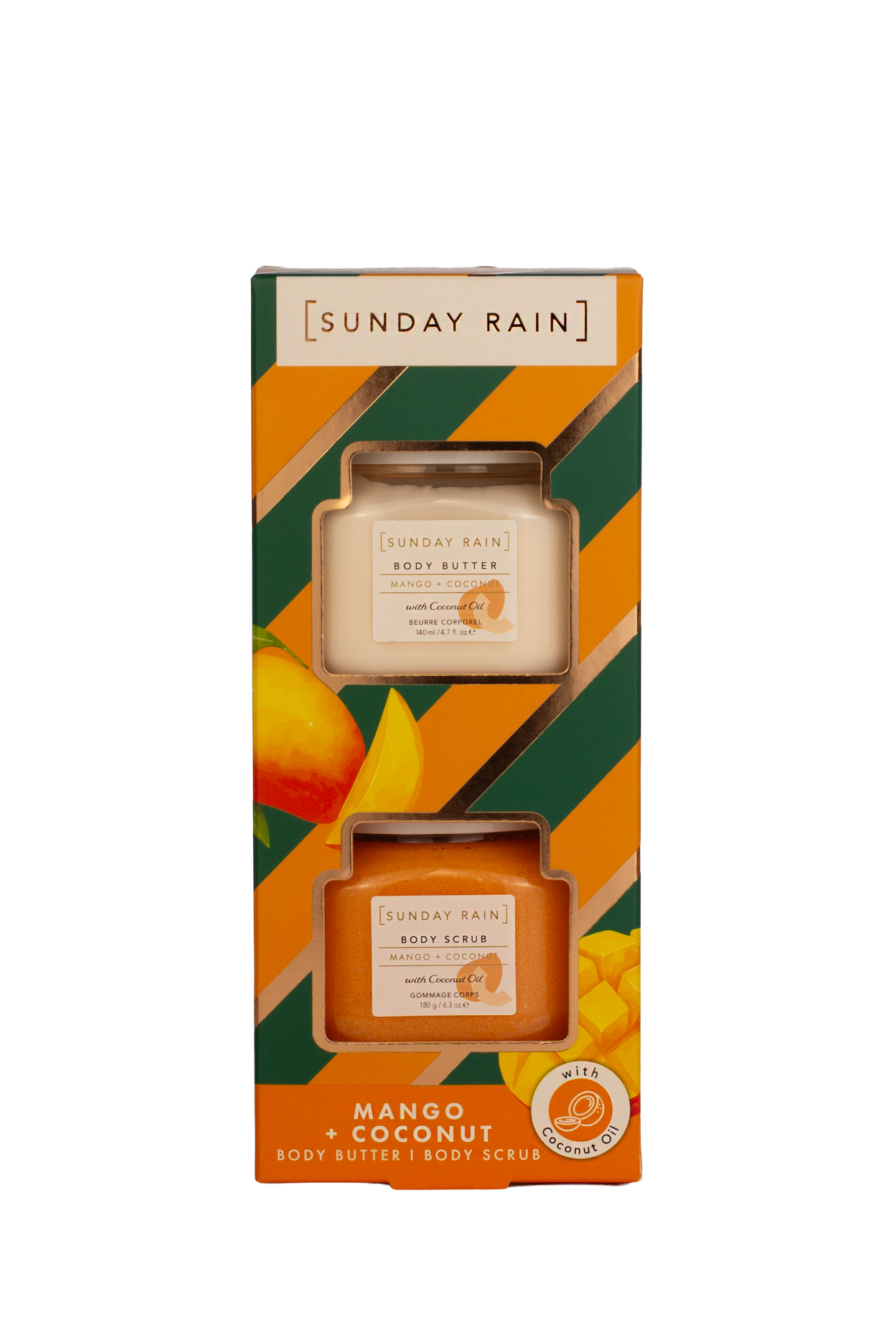 Sunday Rain Mango + Coconut Duo