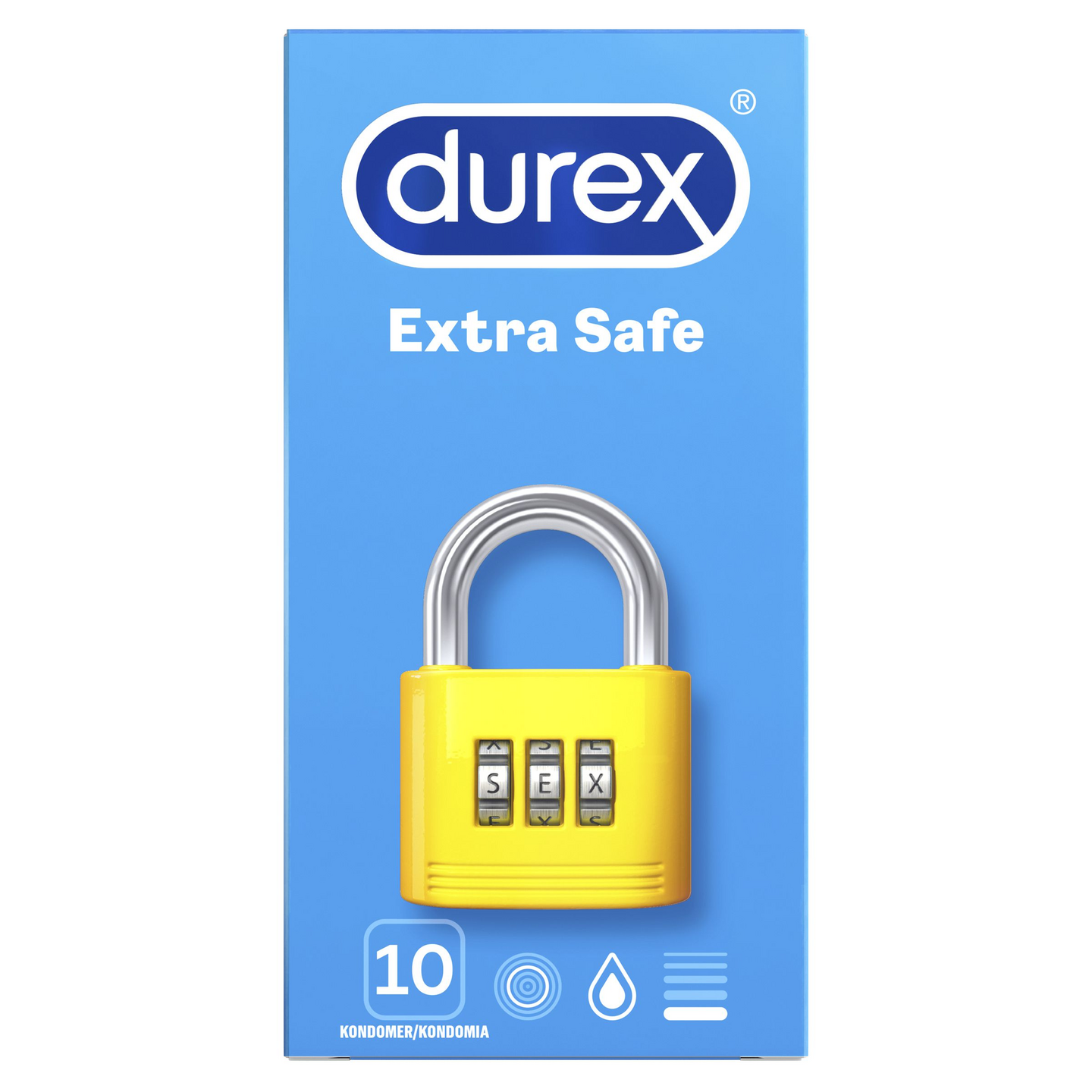 Durex kondomi Extra safe 10kpl