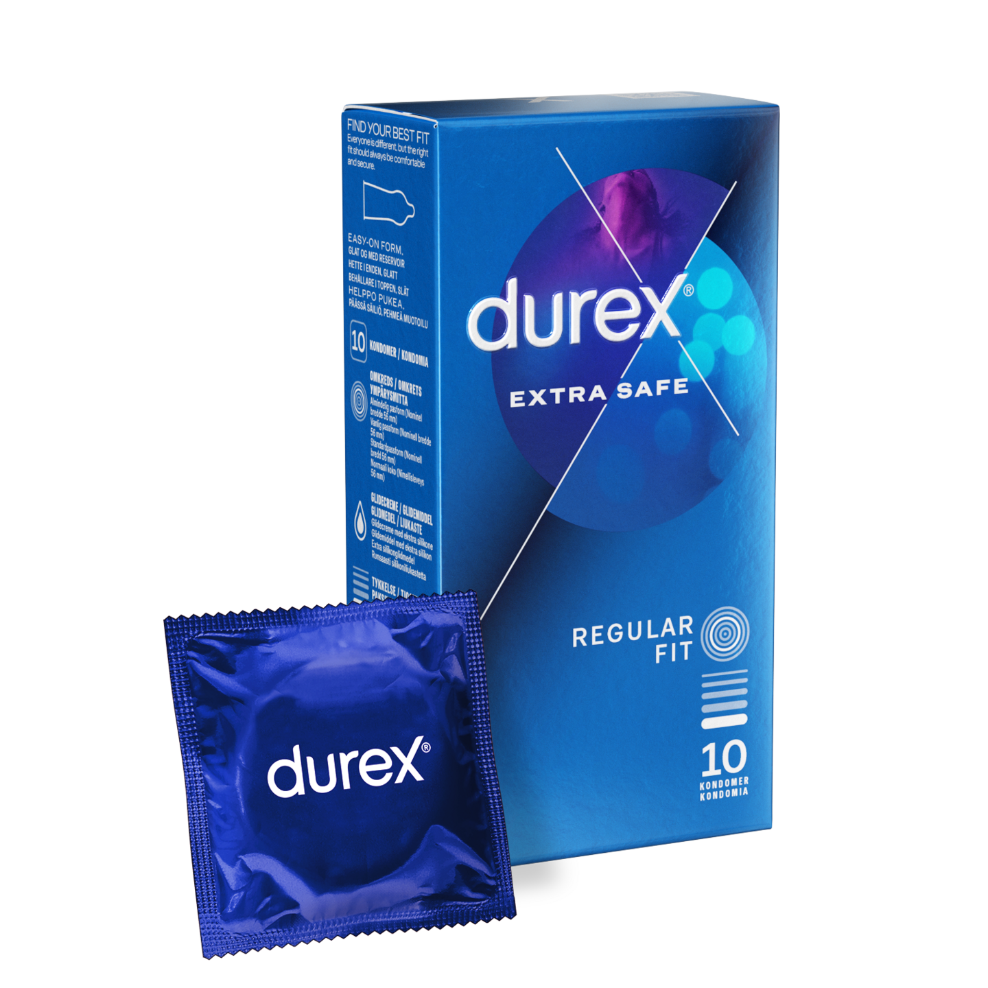 Durex kondomi Extra safe 10kpl