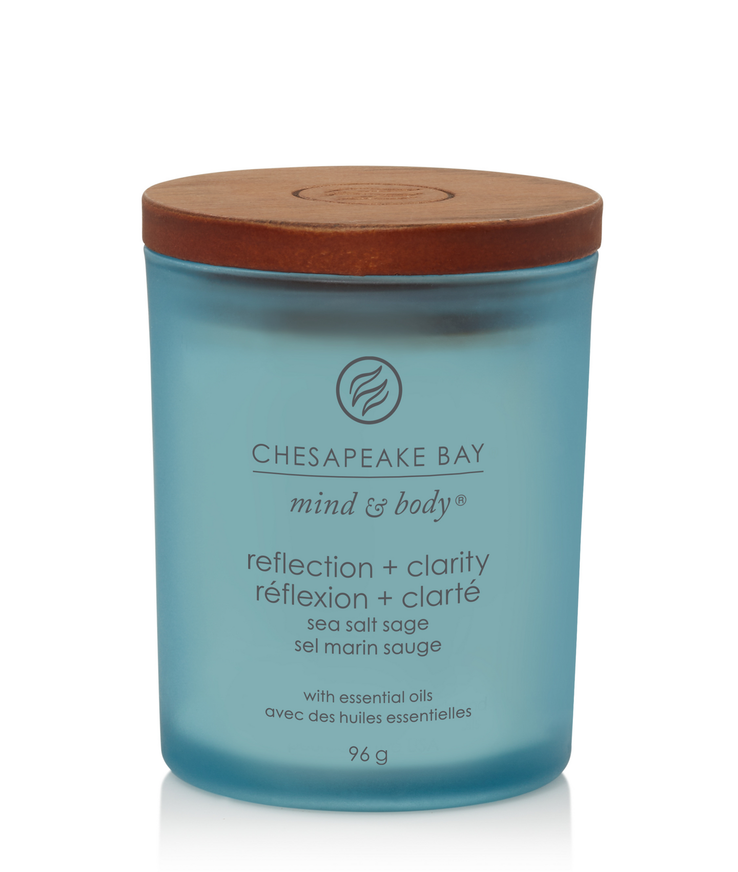 Chesapeake Bay Reflection+Clarity tuoksukynttilä 96g sea salt sage