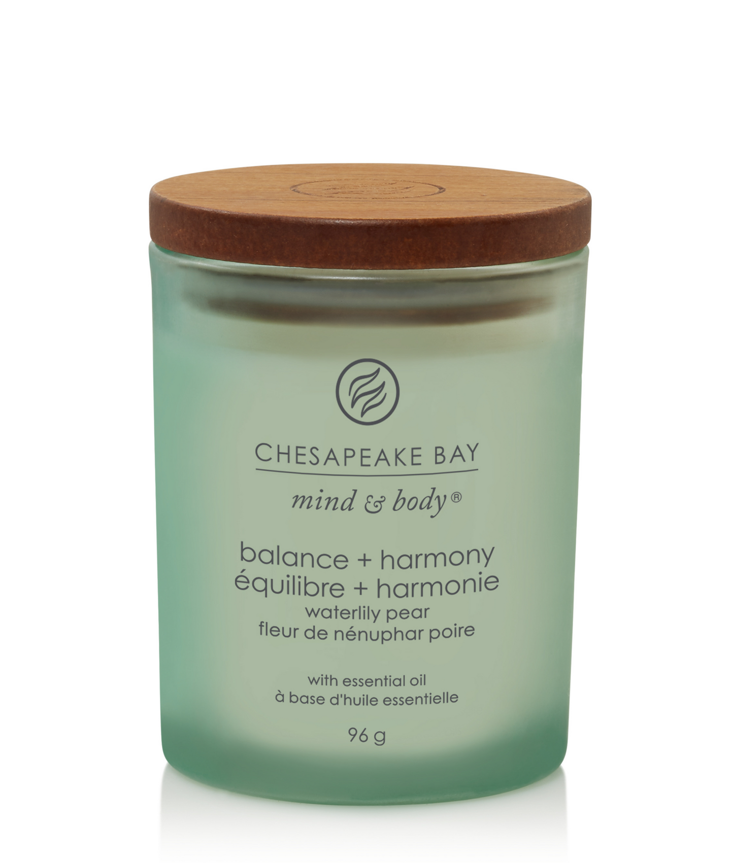 Chesapeake Bay Balance + Harmony tuoksukynttilä S waterlily pear