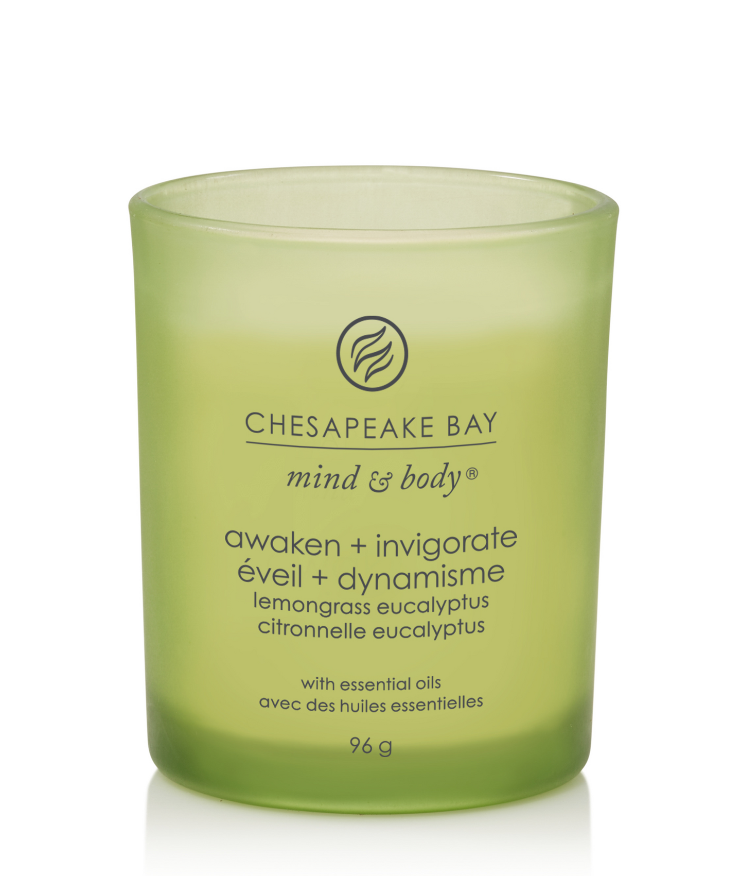 Chesapeake Bay Awaken + Invigorate tuoksukynttilä S lemongrass eucalyptus