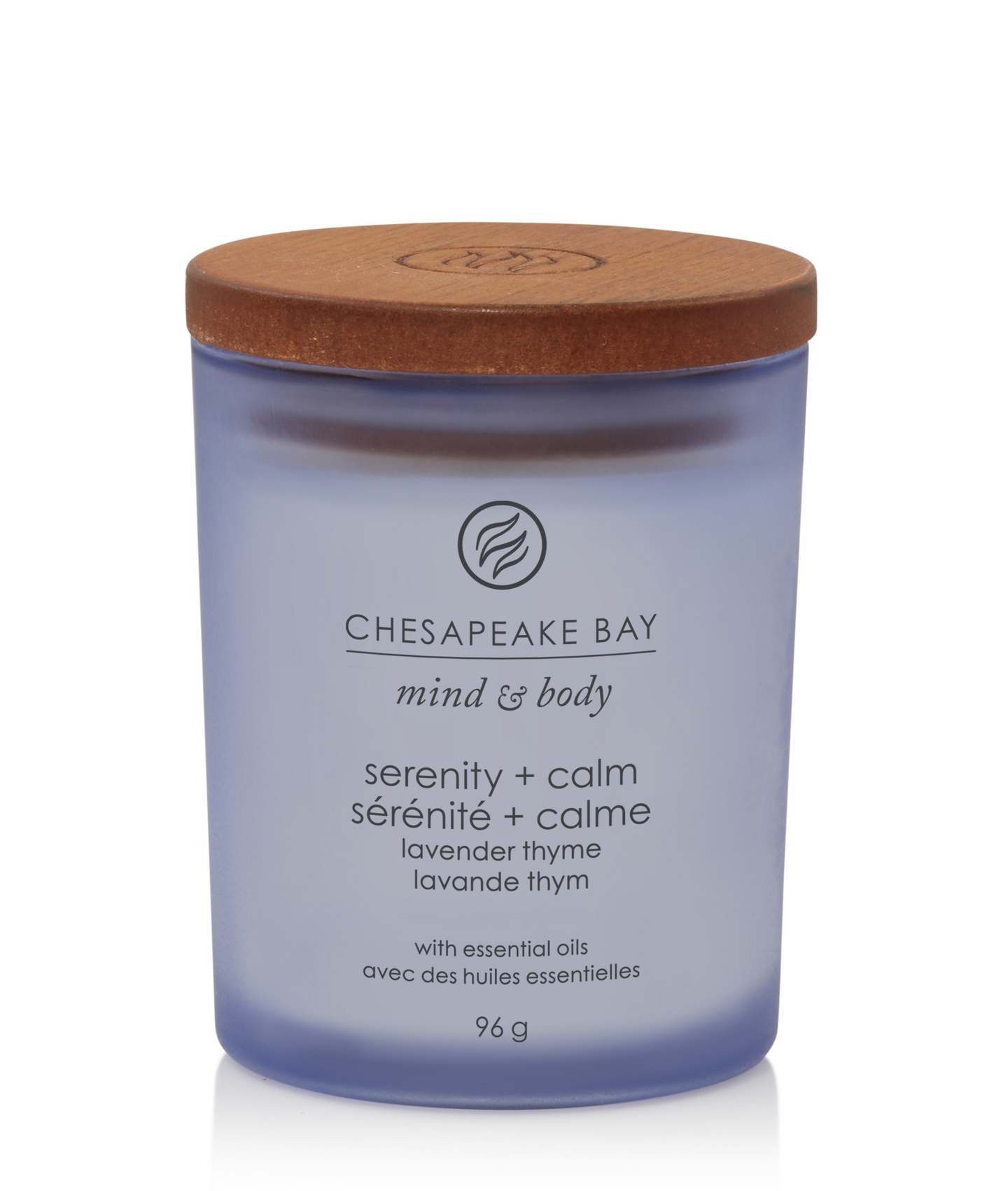 Chesapeake Bay Serenity + Calm tuoksukynttilä S lavender thyme
