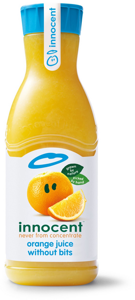 Innocent appelsiinimehu ilman hedelmälihaa 900ml