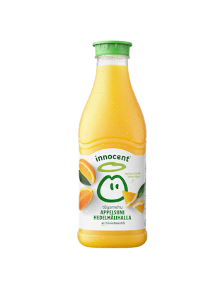 Innocent appelsiinimehu hedelmälihalla 900ml