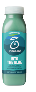 Innocent super smoothie 300ml into the blue