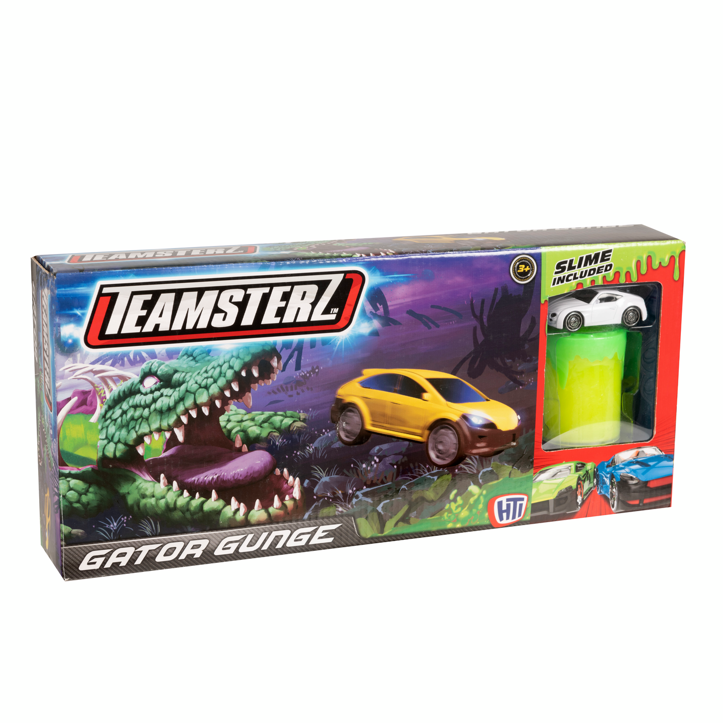 Teamsterz Gator Gunge autorata, pikkuauto ja limaa lelu