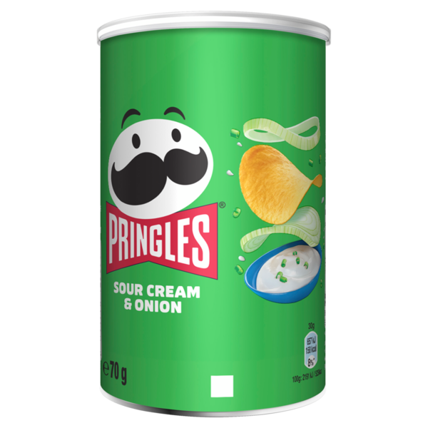 Pringles 70g sour cream & onion