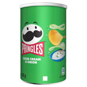 Pringles 70g sour cream & onion