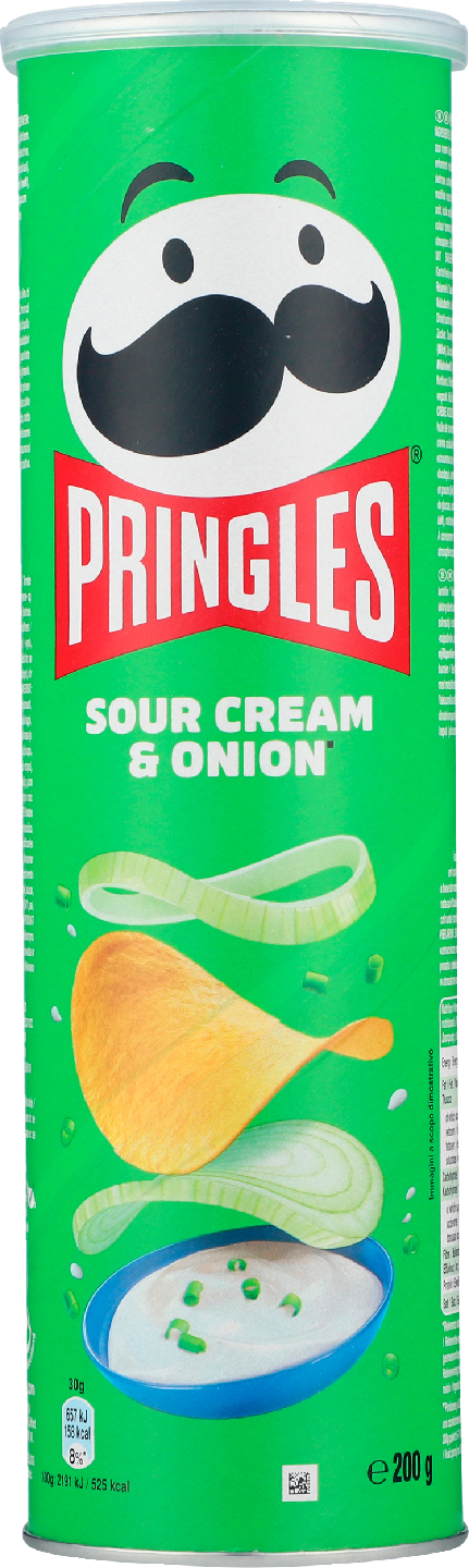 Pringles SourCream Onion 200g PUOLILAVA