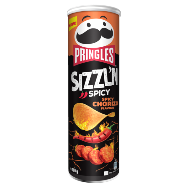 Pringles Sizzl'n Spicy Chorizo 180g