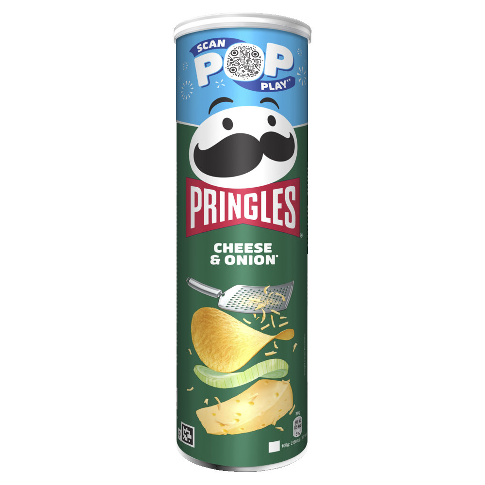 Pringles 185g Cheese-Onion