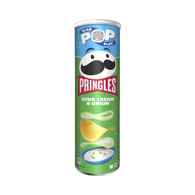 Pringles 185g Sour Cream-Onion